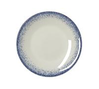 x 6 assiettes en Porcelaine Marina H 30 mm Diamètre 230 mm