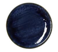 WAS Germany Assiettes plates Ø 30 cm Lot de 6 assiettes océan foncé Porcelaine