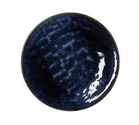 WAS Germany Assiettes plates Ø 27 cm Lot de 6 assiettes océan foncé Porcelaine