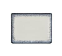 WAS Germany Lot de 6 assiettes plates 23 x 17 cm - Marina - Porcelaine