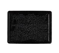 WAS Germany Lot de 6 assiettes plates 27 x 20 cm - Nuit - Porcelaine