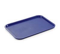 WAS Germany Plateau Gastro bleu empilable 41.5 x 31 x 2 cm Plateau de service Polypropylène