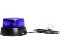 WAS Gyrophare W126 Double Flash 867.4DSYNC 12 V, 24 V via réseau de bord montage par vissage bleu