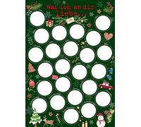 Was ich an dir liebe - Der Rubbel-Adventskalender: Gestalte deinen Adventskalender mit 24 persönlichen Botschaften zum Freirubbeln. Liebeserklärung zum Ausfüllen und Verschenken