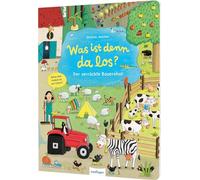 Was ist denn da los?: Der verrückte Bauernhof: Lustiges Suchspaß-Wimmelbuch mit vielen Fehlern