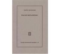 Was ist Metaphysik? Heidegger, Martin (Auteur)