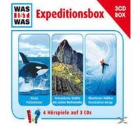 WAS IST WAS 3-CD-Hörspielbox 'Expedition Manfred Baur Manfred Baur - Kurt Haderer (Auteur)