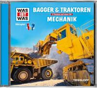 Dr. Manfred Baur – Was ist Was épisode 46 : Pelles et tracteurs / Mécanique – CD – Tessloff