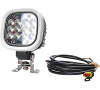 WAS Projecteur de travail 12 V, 24 V, 36 V, 48 V, 60 V, 70 V W130 8000 Superseal 1214/1 éclairage de proximité large (l x H x P) 110 x 159 x 86 mm 8000 lm