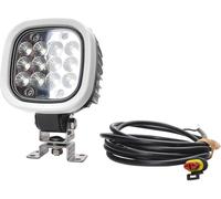 WAS Projecteur de travail 12 V, 24 V, 36 V, 48 V, 60 V, 70 V W130 8000 Superseal 1214/1 éclairage de proximité large (l x H x P)