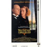 Was vom Tage übrigblieb [VHS]