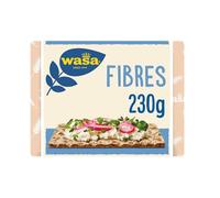 WASA - Tartines Croustillantes Riches en Fibres pour une Pause Légère et Gourmande (230g) - Le lot de 4