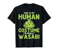 Wasabi Costume humain japonais Raifort Pâte épicée T-Shirt