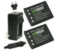 Wasabi Power Battery (2-Pack) and Charger for Kodak KLIC-7006, LB-012 and Kodak PIXPRO FZ55, FZ53