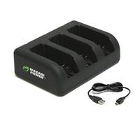 Wasabi Power Chargeur de batterie triple USB pour GoPro HERO4, HERO3, HERO3+