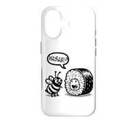 Wasabi ? Qu'est-ce Qui se Passe Bee ? Mignon, Design pour Les Autres Amateurs de sushis. Coque pour iPhone 17