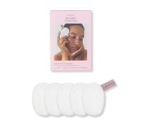 Waschies Lot de 5 disques de toner blancs - Lavables, réutilisables et durables - Doux et hypoallergéniques - Convient à tous les types de peau - Alternative aux cotons jetables