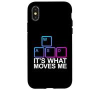 WASD It's What Moves Me Coque pour iPhone X/XS