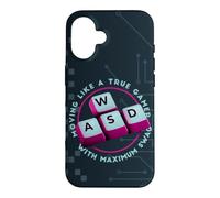 WASD se déplace comme Un Vrai Clavier de Gamer Coque pour iPhone 16