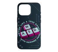 WASD se déplace comme Un Vrai Clavier de Gamer Coque pour iPhone 16 Pro