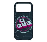 WASD se déplace comme Un Vrai Clavier de Gamer Coque pour iPhone 17 Pro Max