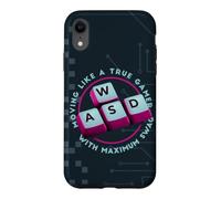 WASD se déplace comme Un Vrai Clavier de Gamer Coque pour iPhone XR