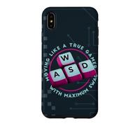 WASD se déplace comme Un Vrai Clavier de Gamer Coque pour iPhone XS Max
