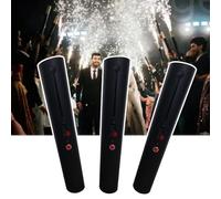 Wasd3Pods 3/6/9 PièCes Portable Fontaine Sparkular Machine, SystèMe De Tir De Feux d'artifice à Froid à Un Bouton, Utiliser Une Batterie AA, pour NoëL, Mariages, Feux d'artifice,3pcs