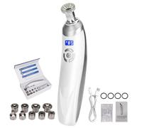 Wasd3Pods Microdermabrasion Faciale, Appareil De Dermabrasion Au Diamant,Kit D'appareils D'aspiration des Pores du Visage, pour L'exfoliation De La Peau Et L'élimination des Points Noirs