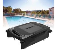 Wasd3Pods Robot Nettoyeur De Piscine Solaire Rechargeable à Double Mode, Robot Nettoyeur De Piscine sans Fil, Panier D'écumoire De Piscine, avec échappement Et Rotation Automatiques (2500 Mah)