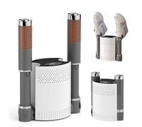 Wasd3Pods Sèche-Chaussures Chauffant Automatique, Sèche-Chaussures électrique, Sèche-Chaussures à Séchage Rapide Et Désodorisant, Conception Pliable Et Rétractable, pour Dortoirs Et Bureaux