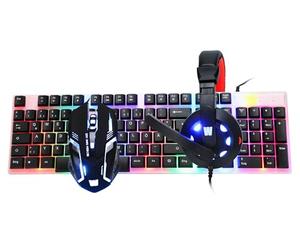 WASDkeys GS80 Clavier Souris Incluse USB Noir