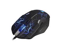 WASDkeys - M200 - Souris de jeu laser filaire RGB noire