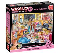 Jumbo Puzzle adulte Wasgij Destiny 27 – Café to Latte! – 1000 pièces, carton 100% recyclé