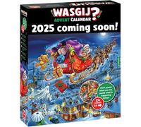 Wasgij Christmas Calendrier de l’Avent - Les Rênes sont Lâchées - Puzzle Adulte - Humoristique - Cadeau Noël - 24 Puzzles de 54 Pièces - Utiliser Votre Imagination pour Reconstituer l'image - Jumbo