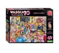 Jumbo Puzzle adulte Wasgij Destiny 27 – Café to Latte! – 1000 pièces, carton 100% recyclé