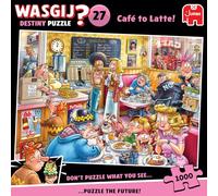 Puzzle 1000 pièces Jumbo Wasgij Destiny 27 Le Café