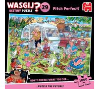 Wasgij Destiny 29 - l'empcement Parfait ! Pitch Perfect ! - Puzzle Adultes - Humoristique - Carton 100% recyclé - 1000 Pieces - Jumbo