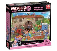 Wasgij Destiny 30 - Les moissons du bonheur ! - Harvesting Happiness! - Puzzle adultes - Humoristique - Utilisez votre imagination pour reconstituer l'image - Carton 100% recyclé - 1000 pieces - Jumbo
