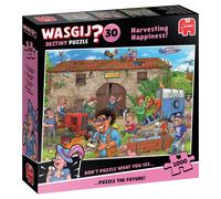 Puzzle 1000 pièces - Les moissons du bonheur - Wasgij Destiny #30 - 69 x 49 cm - Poster inclus - Dès 12 ans