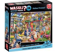 Wasgij Destiny Puzzle 28 - 1000 Pcs - Folie Féline !