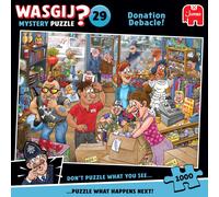Jumbo - Puzzle adulte Wasgij Mystery 29 «Un Fiasco embarrassant» - 1000 pièces, carton 100% recyclé
