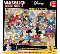 Wasgij Puzzle Original de 1000 pièces sur Le thème de Mickey pour Adultes - Coloré, Amusant, Stimulant et Casse-tête - Puzzle de 1000 pièces pour Adultes - Carton 100% recyclé - Jumbo
