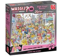 Wasgij Retro Destiny 10 - Chaos dans la rue commerçante ! (1000 pièces)