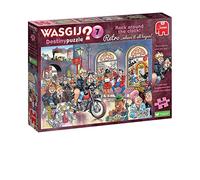 Wasgij Retro Destiny 7, Rock Around The Clock - Puzzle de 1000 pièces pour Adultes - Puzzle The Future - Carton 100% recyclé - 1000 pièces - 1000 pièces - Jumbo