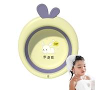 Wash Basin - Wash Bowl For Face Foot And Butt, Space-Saving PP Bath Tubs | Cartoon Folding Basin For Children And Portable Eco-Friendly Bathing Bucket