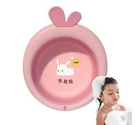 Wash Basin - Wash Bowl For Face Foot And Butt, Space-Saving PP Bath Tubs | Cartoon Folding Basin For Children And Portable Eco-Friendly Bathing Bucket
