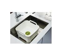 WASH & DRAIN - BAC DE LAVAGE AVEC SON SYSTEME D'EVACUATION BLANC/VERT