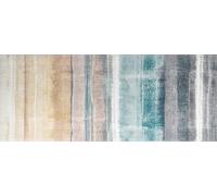 Wash+Dry Tapis de sol Frerik – Polyamides multicolore – Lavable – 80×200 cm
