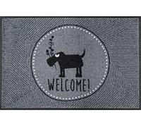 Wash+Dry Herr Just-Welcome Tapis Del Sol, Polyamide Dos : Caoutchouc Nitrile, Multicolore, 50x75cm